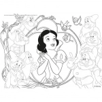 DISNEY PUZZLE MAXIFLOOR 4 X 48 PRINCESS