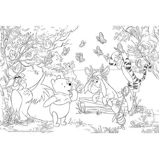 DISNEY PUZZLE DF MAXI FLOOR 24 WINNIE THE POOH | G for Gadget