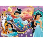 DISNEY PUZZLE MAXIFLOOR 4 X 48 PRINCESS