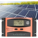 Ρυθμιστής Φόρτισης Φωτοβολταϊκών PWM 12/24V 10A MT-4 σε Πορτοκαλί Χρώμα