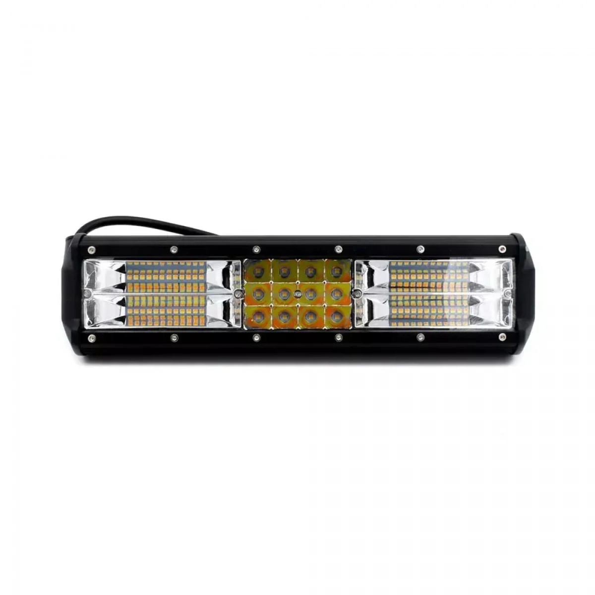 Μπάρα LED Strobe 180W 12v 6000Κ – 3000K Λευκό Πορτοκαλί 30.5cm