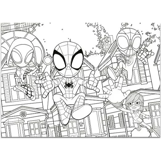 MARVEL PUZZLE DF MAXI FLOOR 4 X 48 SPIDEY - LISCIANI | G for Gadget