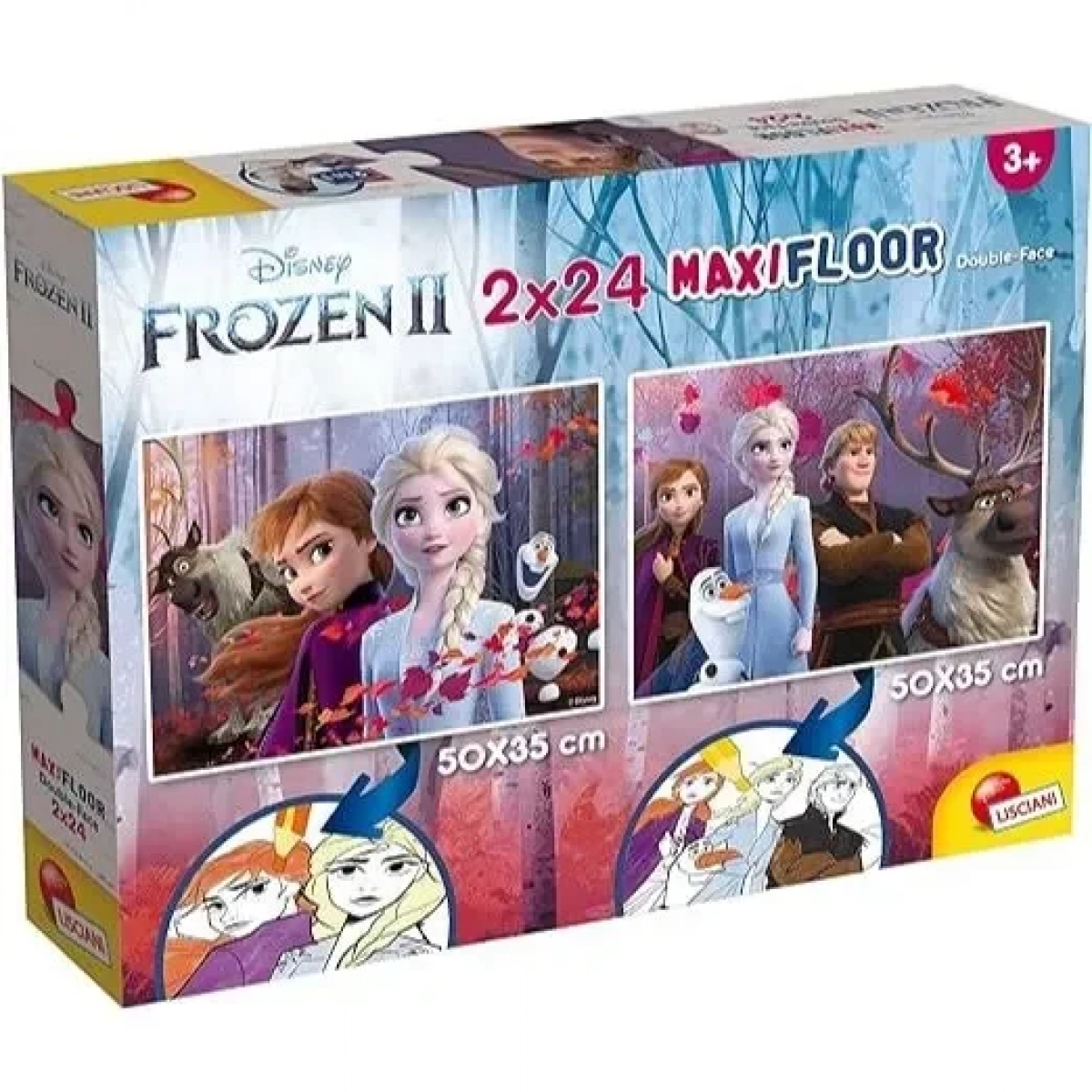 DISNEY PUZZLE MAXIFLOOR 2 X 24 FROZEN | G for Gadget