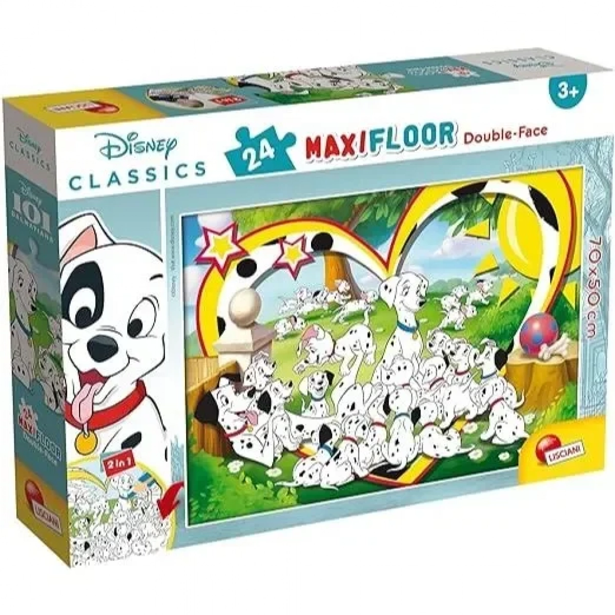 DISNEY PUZZLE DF MAXI FLOOR 24 - 101 ΣΚΥΛΙΑ ΤΗΣ ΔΑΛΜΑΤΙΑΣ | G for Gadget