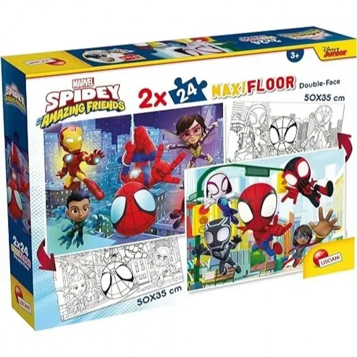 MARVEL PUZZLE DF MAXI FLOOR 2 X 24 SPIDEY - LISCIANI | G for Gadget