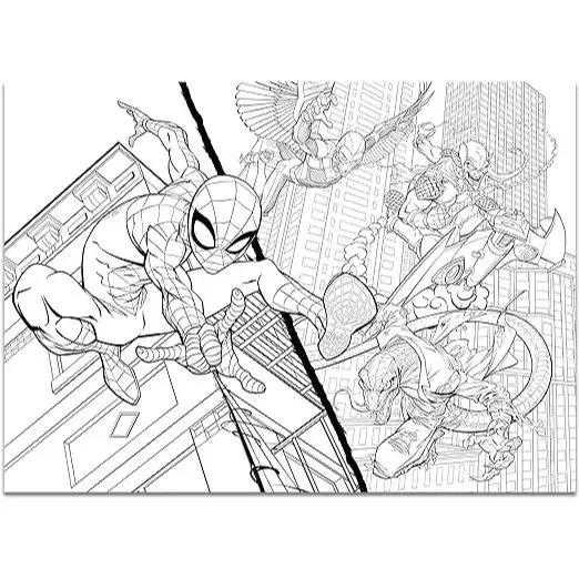 MARVEL PUZZLE DF MAXI FLOOR 4 X 48 SPIDERMAN - LISCIANI | G for Gadget