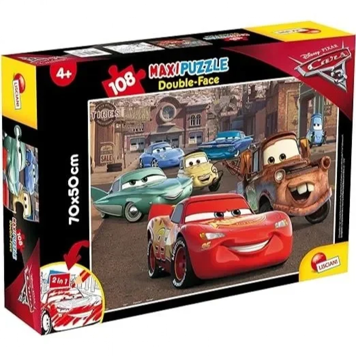 DISNEY PUZZLE DF MAXI FLOOR 108 CARS 3 RACER | G for Gadget