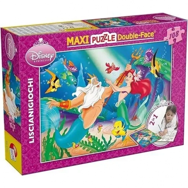 DISNEY PUZZLE DF MAXI FLOOR 108 THE LITTLE MERMAID