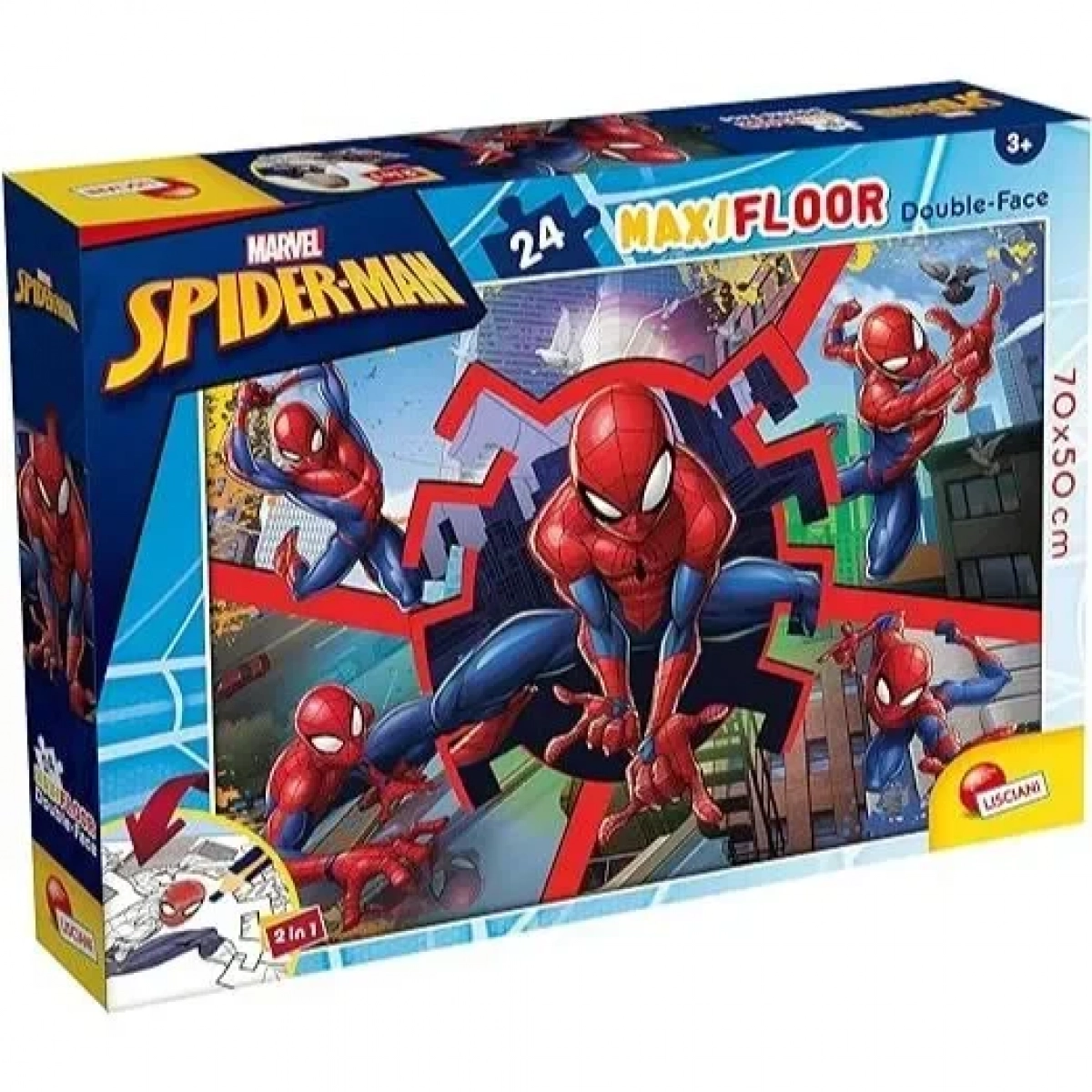 MARVEL PUZZLE DF MAXI FLOOR 24 SPIDERMAN - LISCIANI | G for Gadget