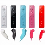 WII REMOTE MOTION PLUS CONTROLLER OEM ΜΕ NUNCHUK CONTROLLER ΓΙΑ NINTENDO WII σε Κόκκινο Χρώμα