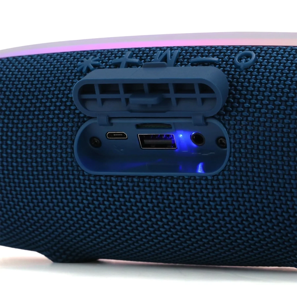 Ασύρματο ηχείο Bluetooth T&G TG-366 Με φώτα RGB LED Μαύρο