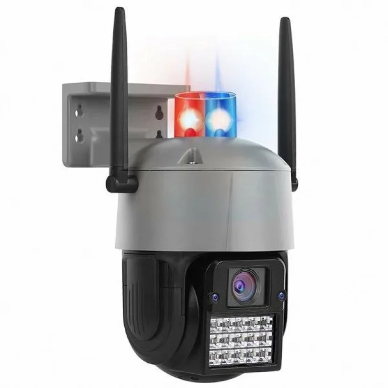 IP Κάμερα Ασφαλείας 1080P 3MP WiFi PTZ Dome 360° SK-R4515 – Γκρι, Μαύρο