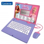 Lexibook Εκπαιδευτικό Δίγλωσσο Laptop Barbie για Εκμάθηση Αγγλικών/Γαλλικών