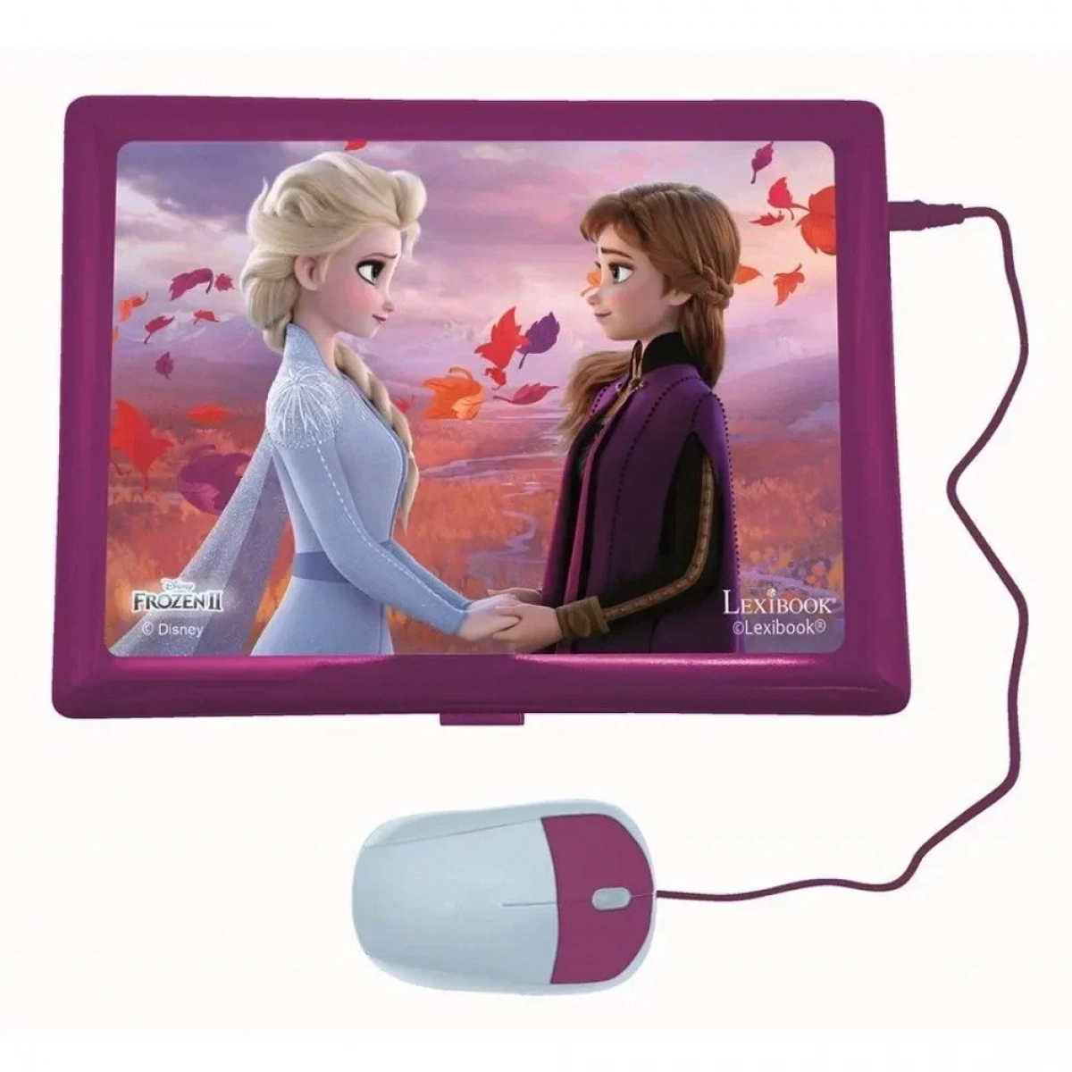 Lexibook Εκπαιδευτικό Δίγλωσσο Laptop Frozen για Εκμάθηση Αγγλικών/Γαλλικών