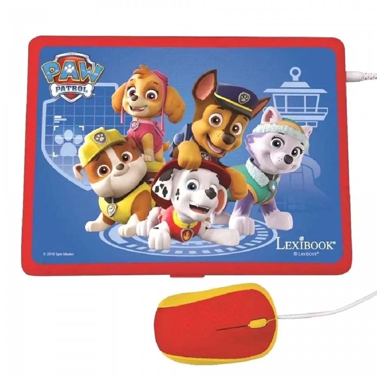 Lexibook Εκπαιδευτικό Δίγλωσσο Laptop Paw Patrol για Εκμάθηση Αγγλικών/Γαλλικών