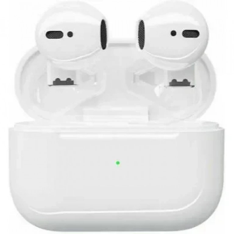 Pro 6s In-ear Bluetooth Handsfree Ακουστικά με Θήκη Φόρτισης Λευκά