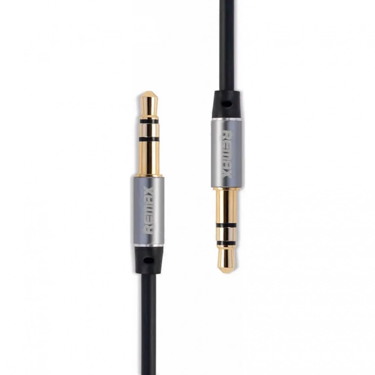 Remax Καλώδιο 3.5mm male - 3.5mm male Μαύρο 1m RL-L100
