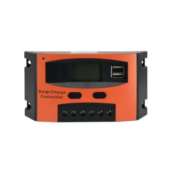 Ρυθμιστής Φόρτισης Φωτοβολταϊκών PWM 12/24V 10A MT-4 σε Πορτοκαλί Χρώμα