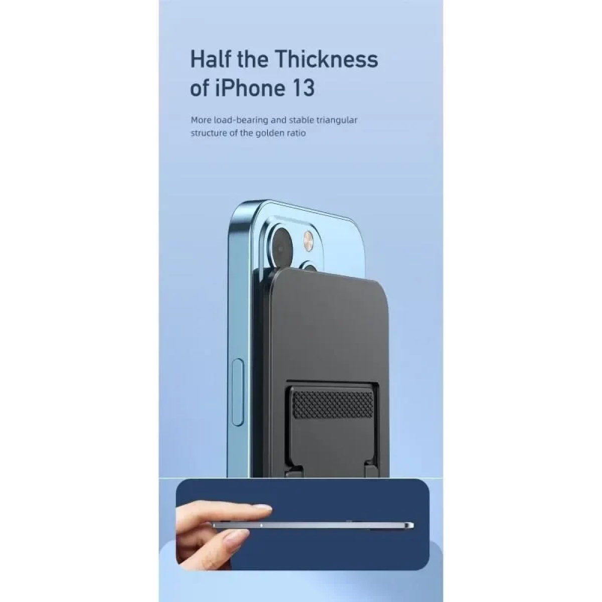 Αναδιπλούμενη Επιτραπέζια Βάση Τσέπης για Smartphone Awei X28 – Μαύρο