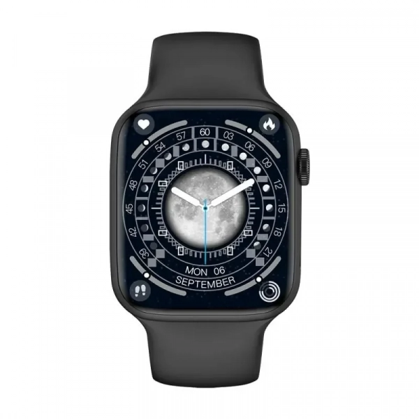 Ultra Smartwatch 3 σε 1 - Ρολόι, Ακουστικά και Καλώδιο Φόρτισης FDNX WS-GS38 σε Μαύρο Χρώμα
