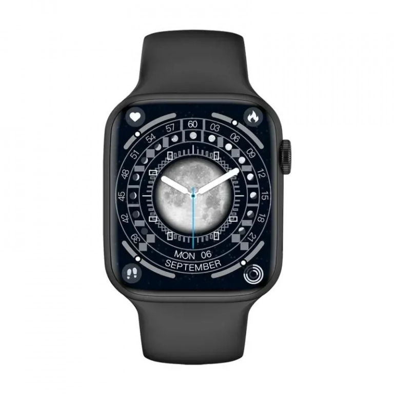 Ultra Smartwatch 3 σε 1 - Ρολόι, Ακουστικά και Καλώδιο Φόρτισης FDNX WS-GS38 σε Μαύρο Χρώμα