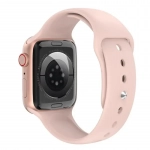 Ultra Smartwatch 3 σε 1 - Ρολόι, Ακουστικά και Καλώδιο Φόρτισης FDNX WS-GS38 σε Ροζ Χρώμα