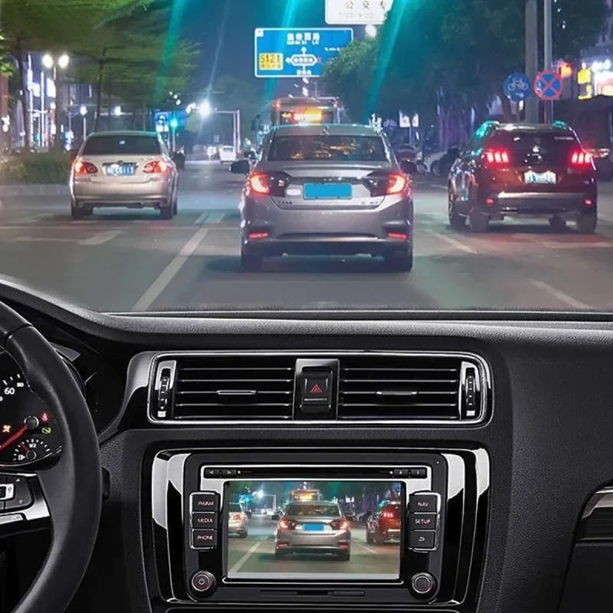 Κάμερα Αυτοκινήτου DVR U2 Android με Σύστημα Ασφαλείας ADAS