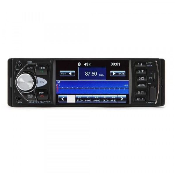 Ηχοσύστημα Αυτοκινήτου 4022D Universal 1DIN Bluetooth / USB / AUX με Οθόνη 4"