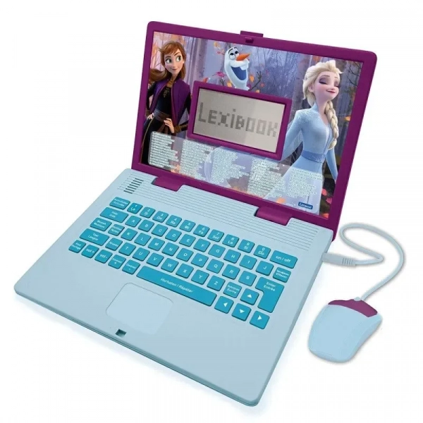 Lexibook Εκπαιδευτικό Δίγλωσσο Laptop Frozen για Εκμάθηση Αγγλικών/Γαλλικών