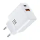 Remax RP-U82 Φορτιστής Χωρίς Καλώδιο με Θύρα USB-A και Θύρα USB-C 30W Power Delivery Λευκό