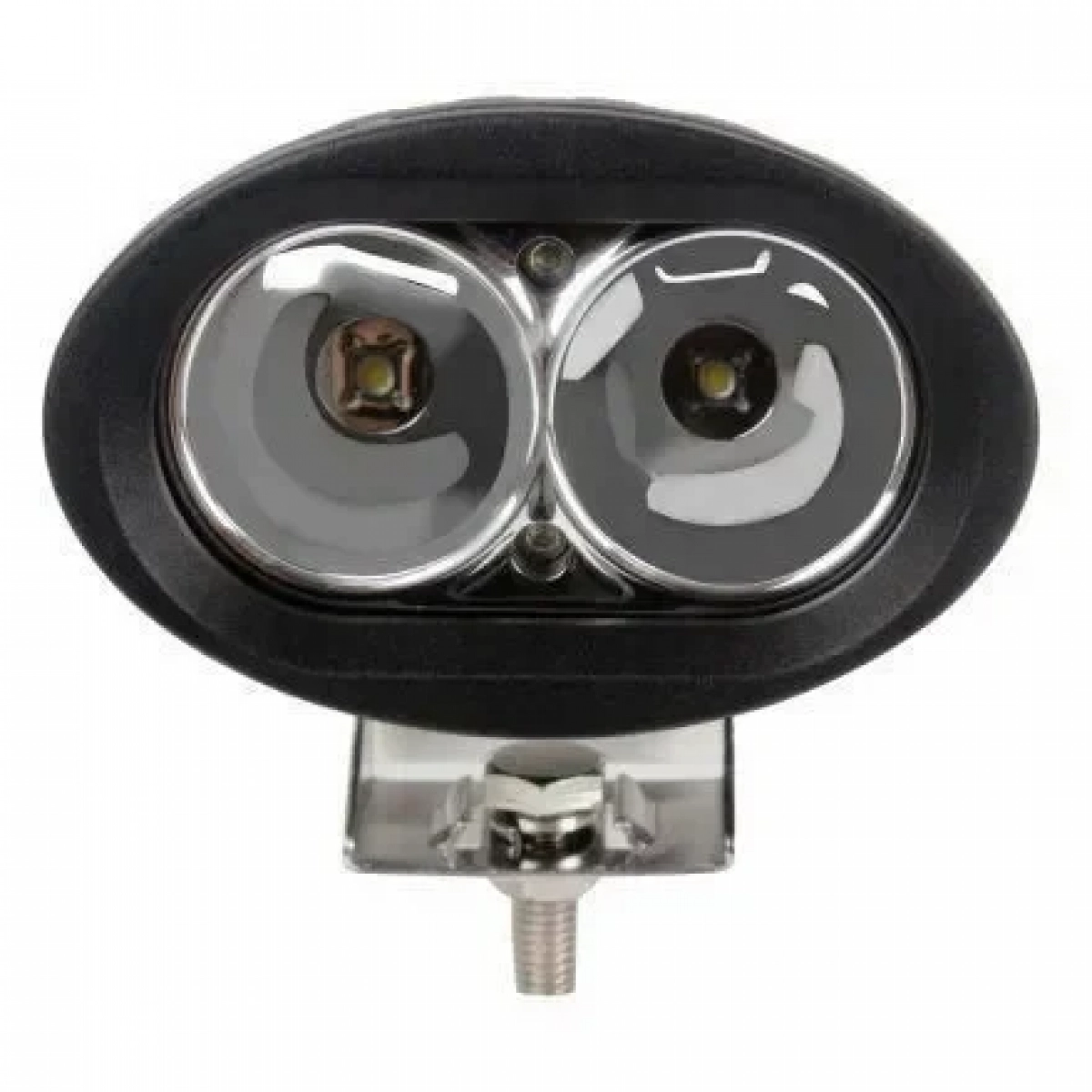 LED Αδιάβροχος Προβολέας Αλουμινίου 12V-24V 10cm 20W 2 SMD IP68 1600LM Ecom Light