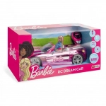 Barbie Τηλεκατευθυνόμενο R/C Όχημα Dream Car 2.4GHz Ροζ Χρώμα Mondo