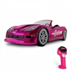 Barbie Τηλεκατευθυνόμενο R/C Όχημα Dream Car 2.4GHz Ροζ Χρώμα Mondo