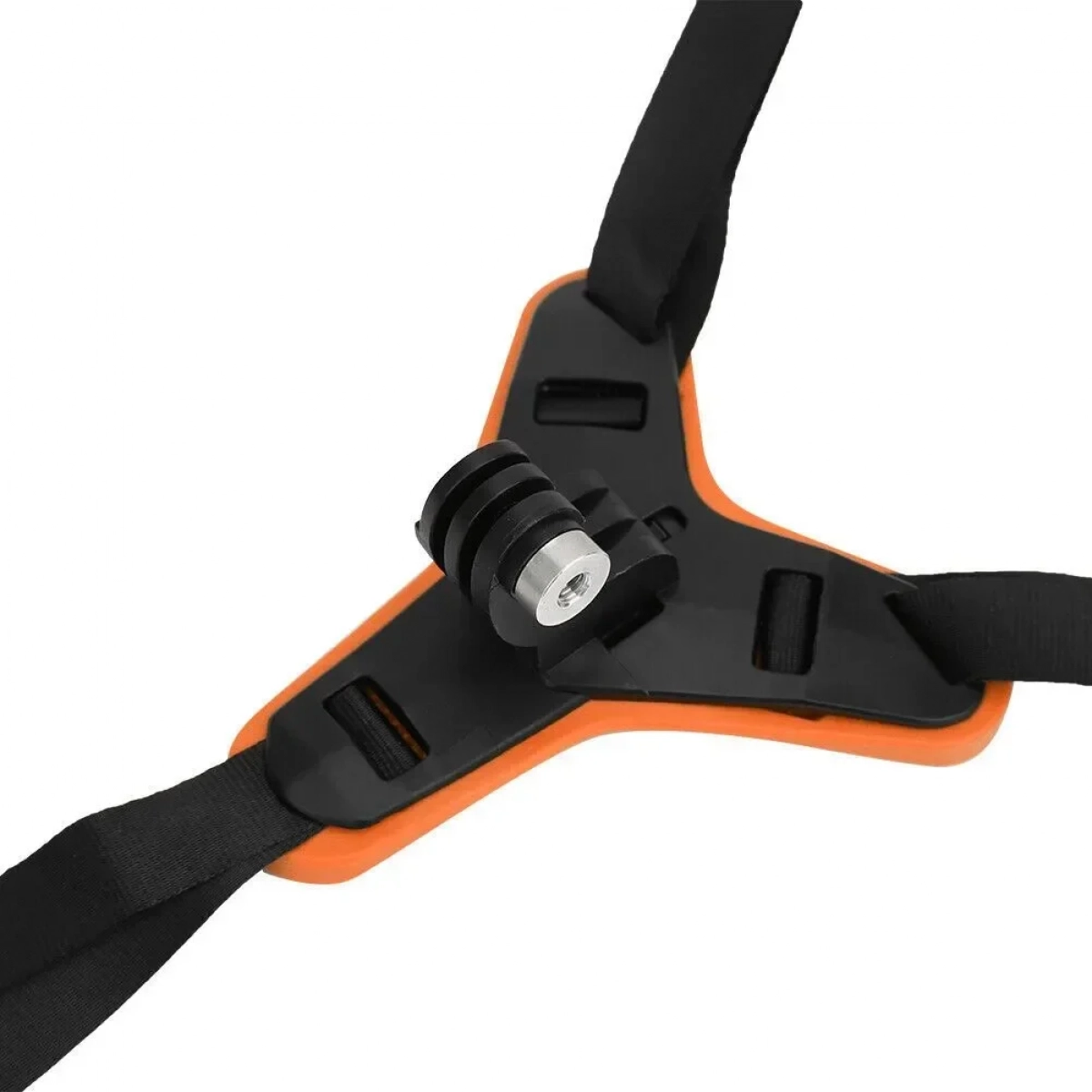 Βάση κράνους μηχανής για Action Camera και Smartphone σε Πορτοκαλί Χρώμα