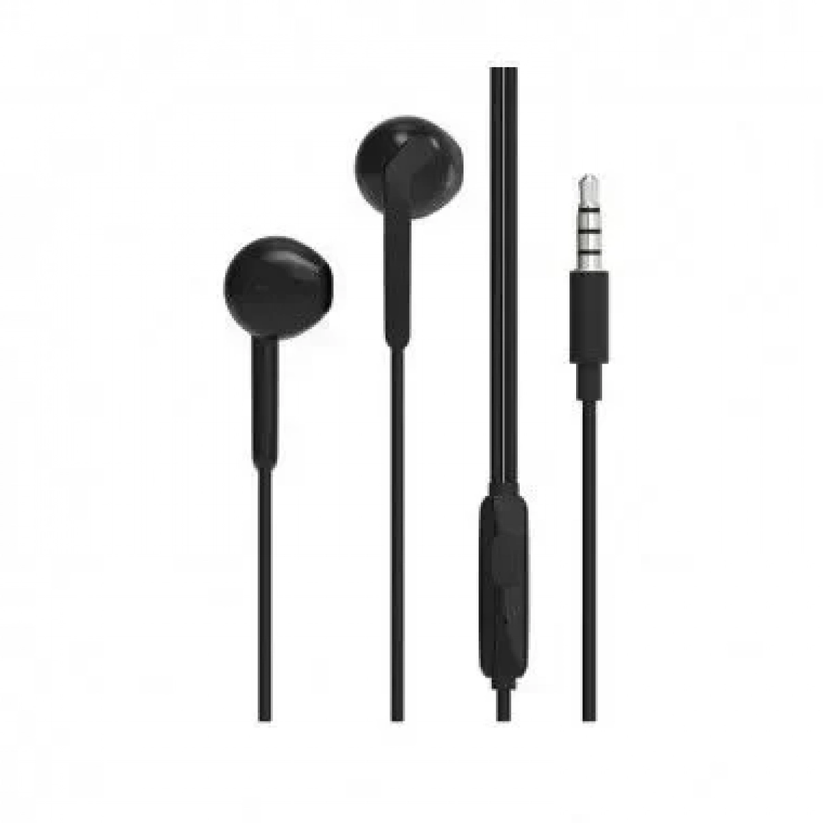 WK YA07 Handsfree Earbuds Ενσύρματα Ακουστικά με Βύσμα 3.5mm -Μαύρο