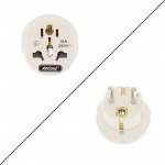 Αντάπτορας τροφοδοσίας universal 250V 16A ΕU σε UK/AU/USA/CN γκρι Q-DC16 Andowl