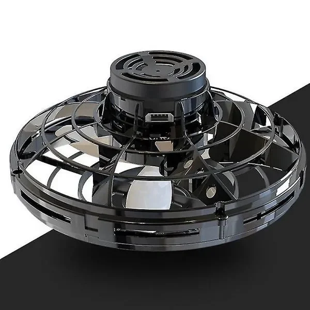 UFO Επαναφορτιζόμενο Fidget Spinner/Drone Μαύρο