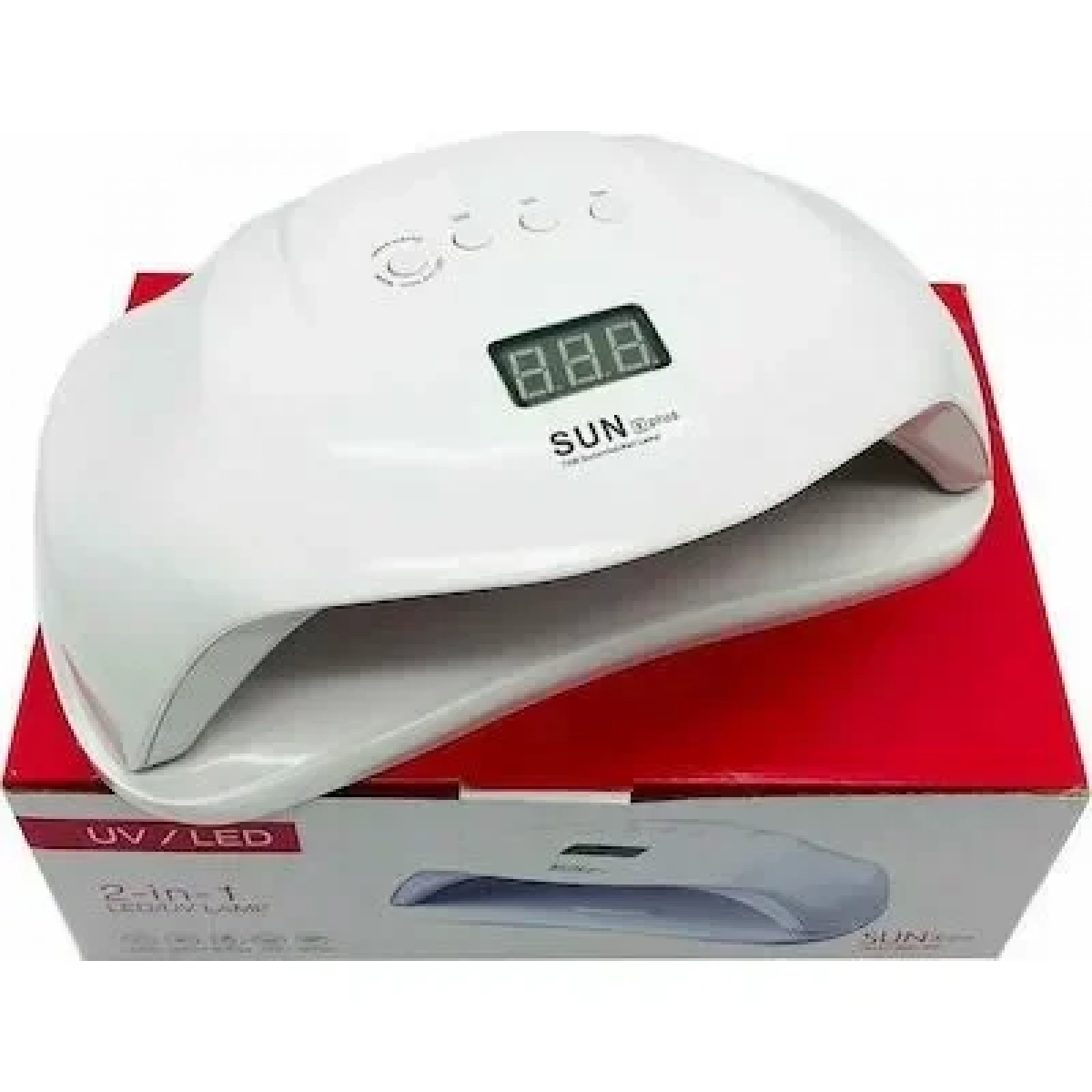 Φουρνάκι Νυχιών Sun X Plus UV / LED 72W σε Λευκό Χρώμα