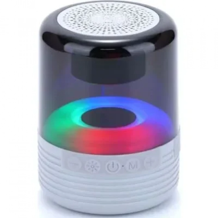 T&G TG-369 Ηχείο Bluetooth 5W με Ραδιόφωνο και Διάρκεια Μπαταρίας έως 2 ώρες Λευκό