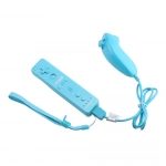 WII REMOTE MOTION PLUS CONTROLLER OEM ΜΕ NUNCHUK CONTROLLER ΓΙΑ NINTENDO WII σε Τιρκουάζ Χρώμα