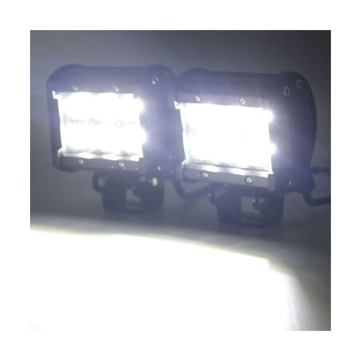 LED Αδιάβροχος Προβολέας Αλουμινίου 12V-24V 10cm 18W 6 SMD IP68 1440LM OYQP-0065