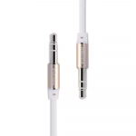 Remax Καλώδιο 3.5mm male - 3.5mm male Λευκό 1m RL-L100