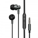 WK YA05 Handsfree Earbuds Ενσύρματα Ακουστικά με Βύσμα 3.5mm Μαύρο