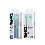 WK YB02 In-ear Handsfree Ενσύρματα με Βύσμα 3.5mm Πράσινο