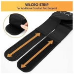 Ζώνη αδυνατίσματος και εκγύμνασης κοιλιακών - μαύρη - Photo6