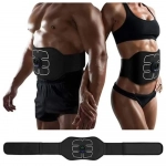 Ζώνη αδυνατίσματος και εκγύμνασης κοιλιακών - μαύρη - Photo9