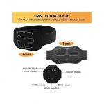 Ζώνη Στήριξης για Ενίσχυση Κοιλιακών και Σώματος – Μαύρη - Image 2