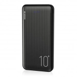 WK WP-129 Power Bank 10000mAh 10.5W με 2 Θύρες USB-A Μαύρο