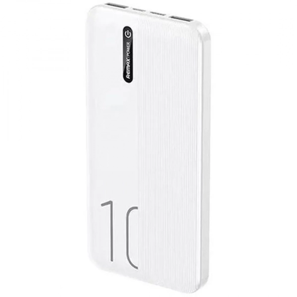 Power Bank RPP-295 Landon 2.1A 10000mAh είσοδος Micro/Type-C λευκό Remax