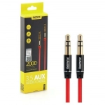 Remax RL-L200 Καλώδιο Ήχου High End 3.5mm Jack Male - Male 2m Κόκκινο - Image 2